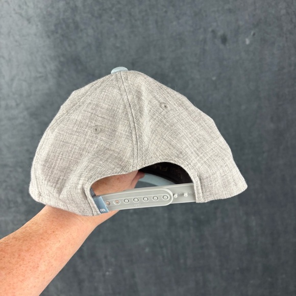 Travis Mathew Gray and Blue Baseball Hat - Picture 2 of 9